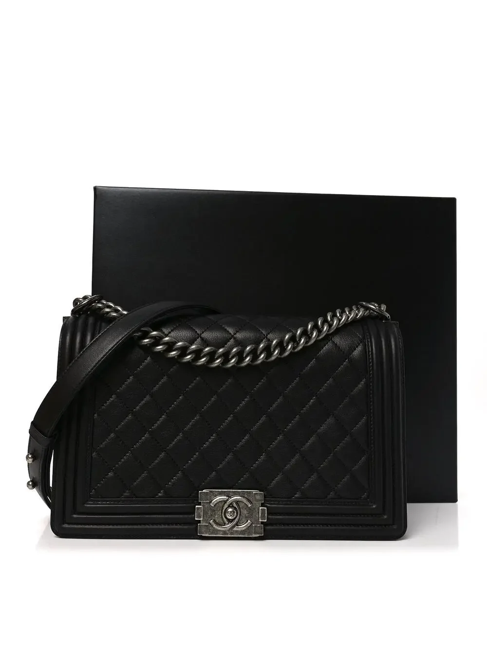 Chanel Calfskin Quilted New Medium Boy #286905C49B